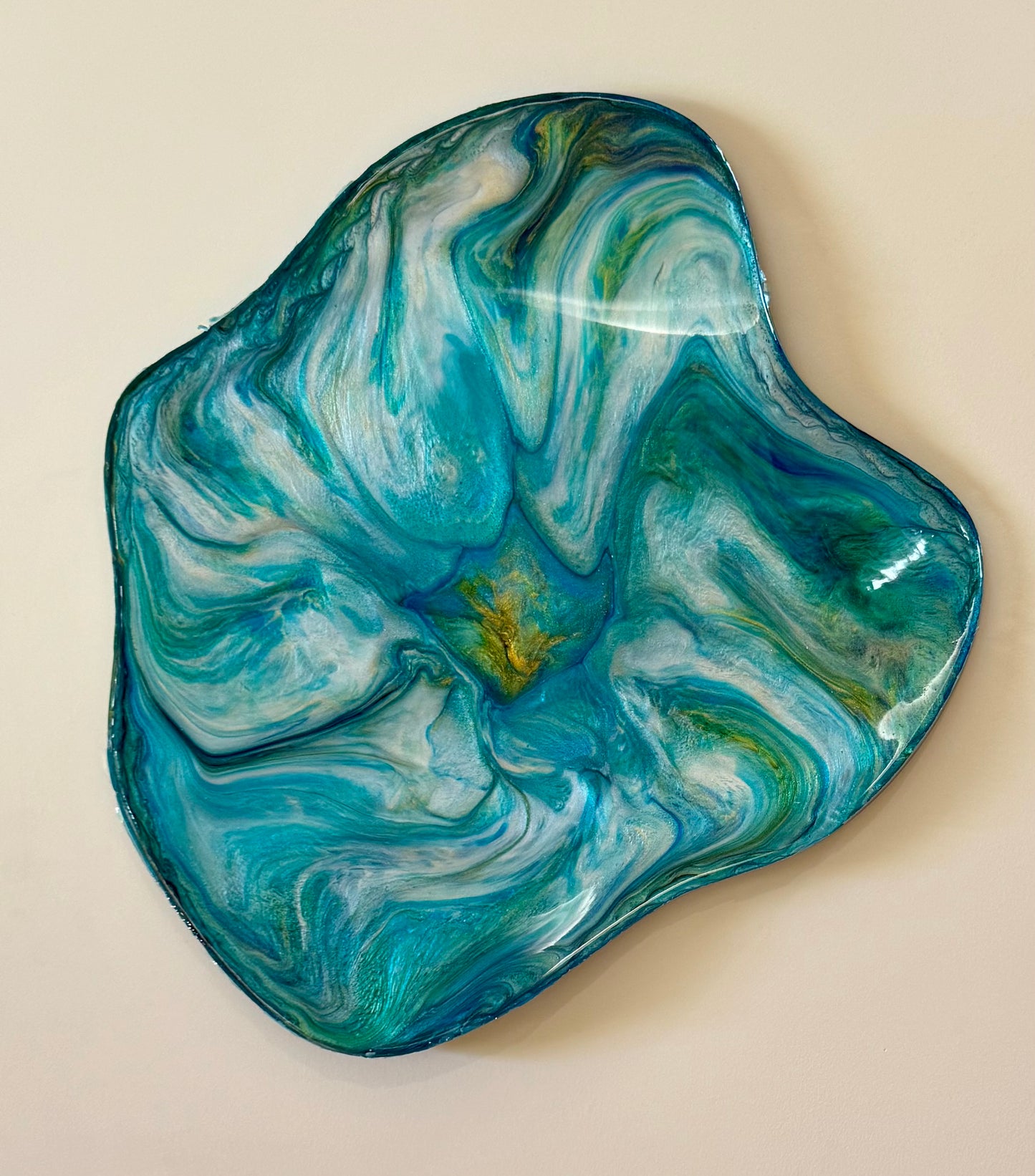 15”x16” 3D Resin Wall or Platter Art