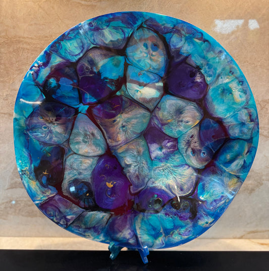 3D Resin 20inch Platter or wall art