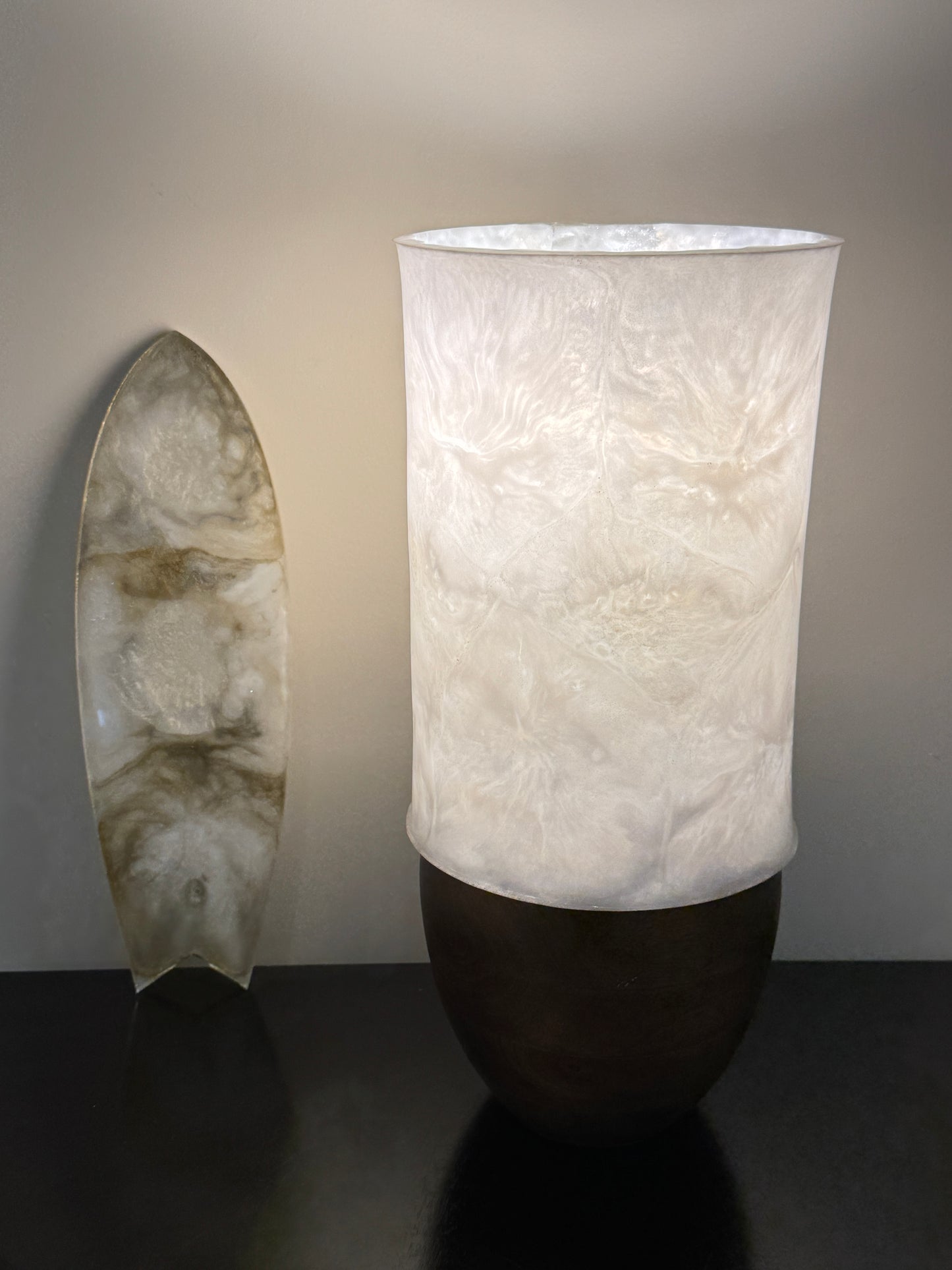Sculptural Hawaiian Light