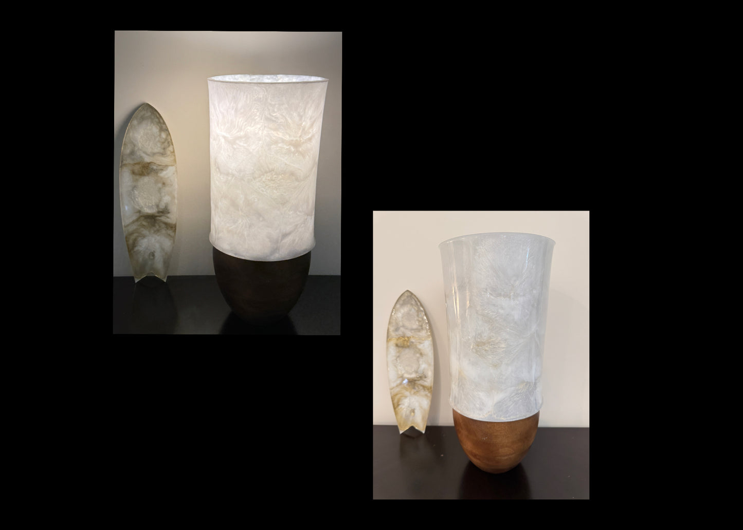 Sculptural Hawaiian Light