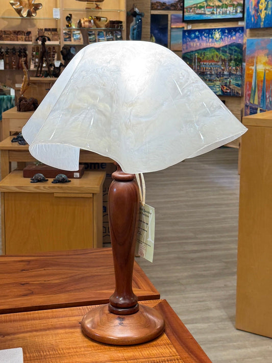 Sculptural Polymer Lamp Shade